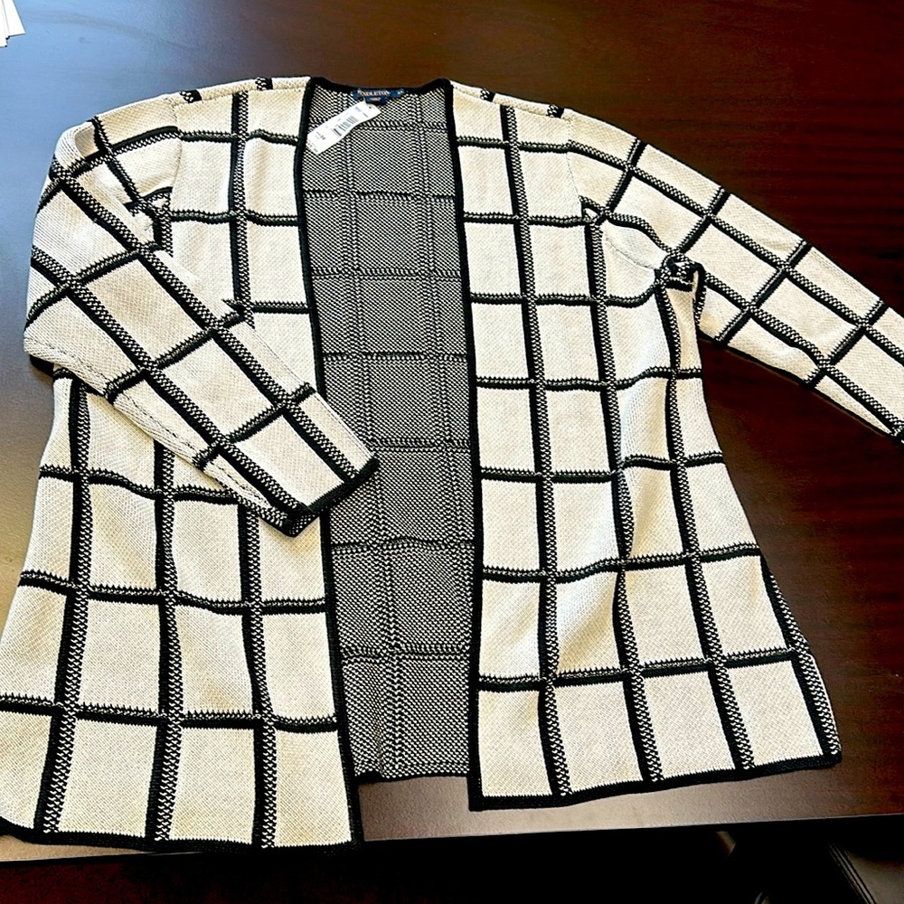 Women Pendleton knit sweater/cardigan size 3x